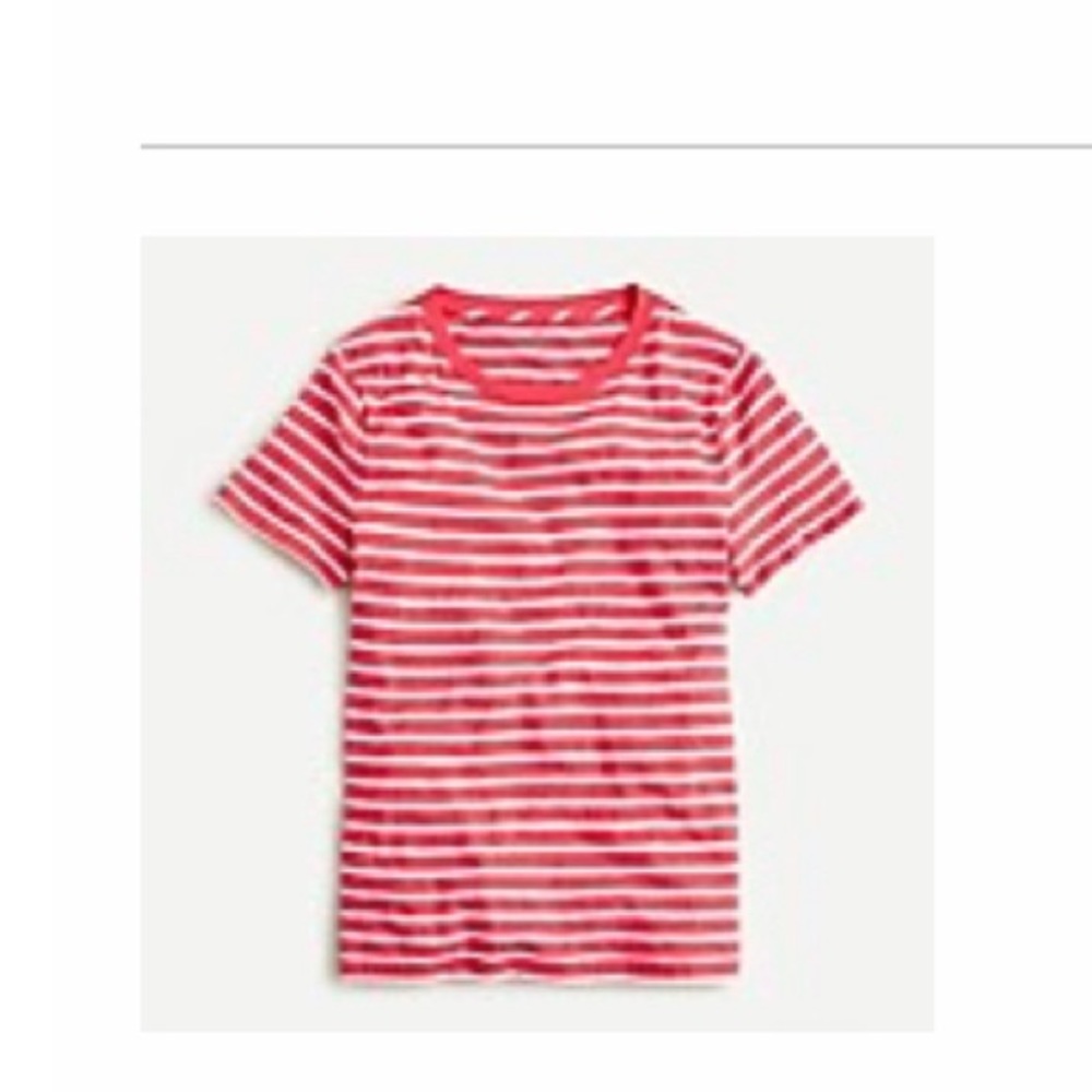 JCrew -New Vintage Striped Cotton Crewneck T-Shirt